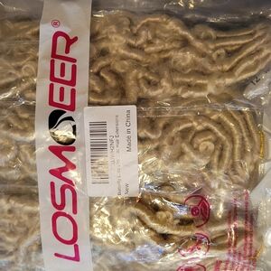 Blonde 12" Butterfly Locs Crocheted Hair Extensions